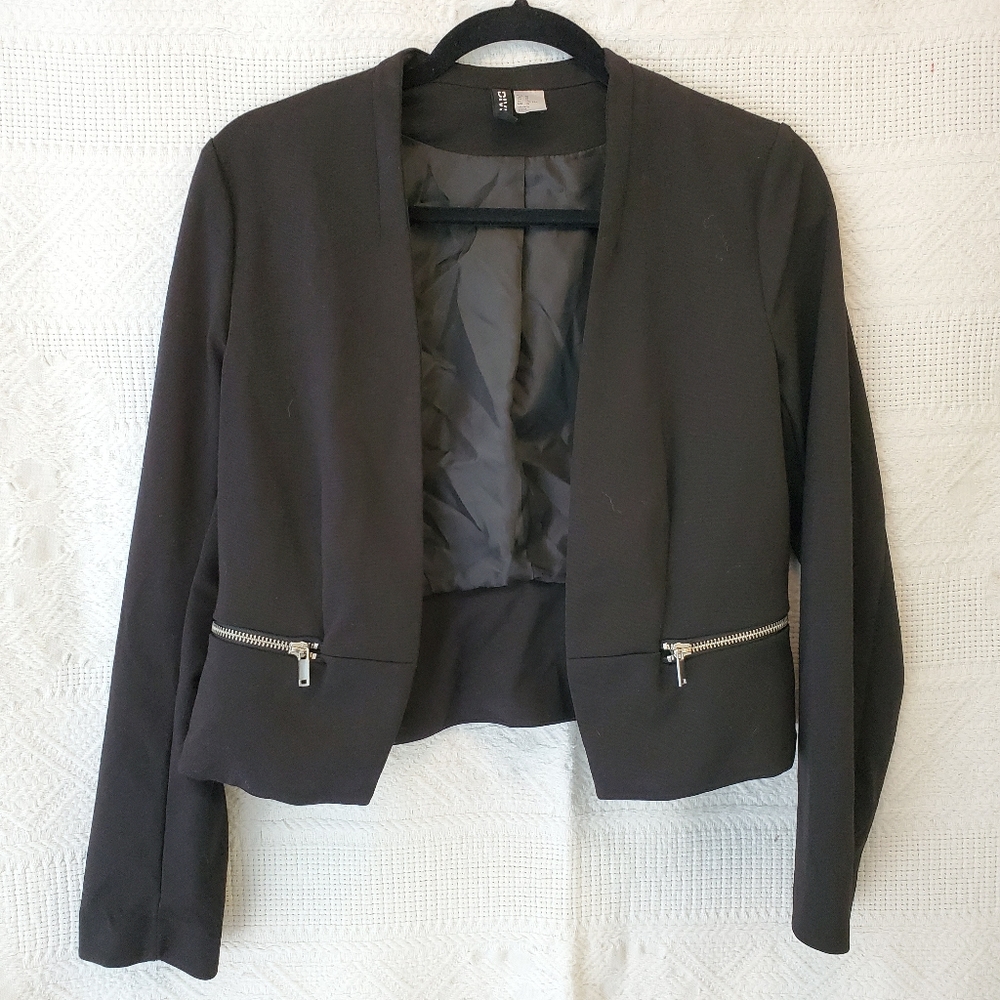 Black Womans H&M Blazer size 10